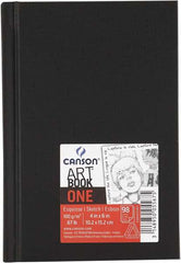 Canson Sketch One Fino Cuaderno de Dibujo con 98 Hojas 100g 10.1x15.2cm - Color Blanco