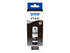 Epson 114 Bouteille d'encre pigmentée noire originale - C13T07A140