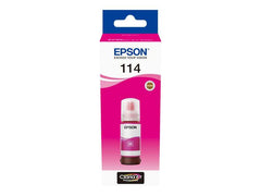 Frasco de tinta pigmentada original Epson 114 Magenta - C13T07B340