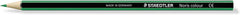 Staedtler Noris Colour 185 Lapiz Hexagonal de Color - Resistencia a la Rotura - Material Wopex - Color Verde