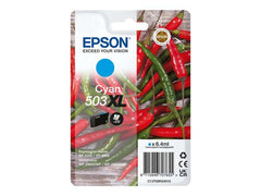 Epson 503XL Cyan Original Ink Cartridge - C13T09R24010