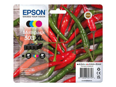 Epson 503XL Pack of 4 Original Ink Cartridges - C13T09R64010