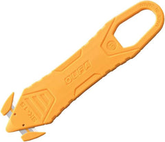 Olfa Pack de 10 Cutters PequeÃ±os Desechables con Hojas Ocultas - Acero Inoxidable - Certificacion NSF - Maxima Seguridad - Uso Ambidiestro