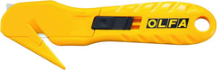Olfa SK-10 Cuchilla de Seguridad con Hoja Oculta - Acero Inoxidable - Maxima Seguridad - Uso Ambidiestro
