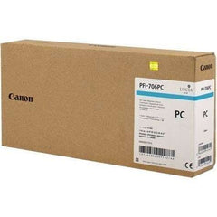 Canon PFI706 Cyan Photo Cartucho de Tinta Original - 6685B001