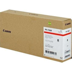 Canon PFI706 Red Original Ink Cartridge - 6687B001