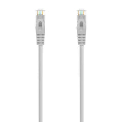Aisens Cable de Red Latiguillo RJ45 LSZH Cat.6A 500 MHZ UTP AWG24 - 20m - Libre de Halogenos - 10 Gigabit/s - Color Gris
