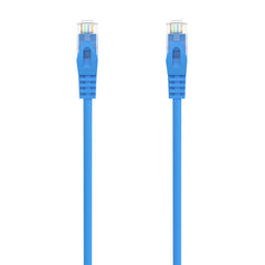 Aisens Cable de Red Latiguillo RJ45 LSZH Cat.6A 500 MHZ UTP AWG24 - 2m - Libre de Halogenos - 10 Gigabit/s - Color Azul