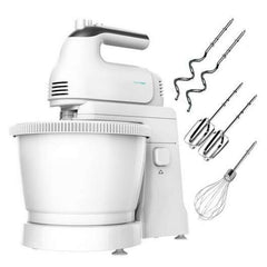 Cecotec PowerTwist 500 Gyro Batidora de Varillas 500W - Bol Autogiratorio de 3,5L - 5 Niveles de Velocidad - Funcion Turbo - DiseÃ±o Ergonomico