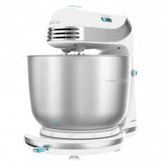 Cecotec Cecomixer Easy White Batidora Amasadora 250W - Bol de Acero Inoxidable de 3,5L - Movimiento Planetario - 6 Velocidades