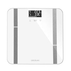 Cecotec Surface Precision 9400 Full Healthy Bascula de BaÃ±o - Alta Precision - Plataforma de Cristal Templado - Pantalla LCD Invertida - Peso Max. 180kg