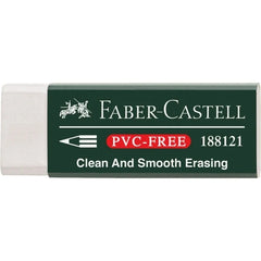 Faber-Castell 7081 N Gomme en Plastique sans PVC - Gommage Propre et Facile