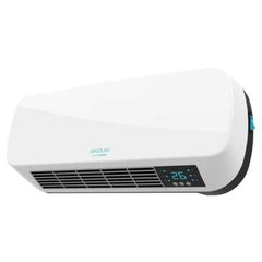 Cecotec Ready Warm 5200 Box Ceramic Calefactor Ceramico de Pared Bajo Consumo 2000W - Pantalla Digital - IPX2 - Temporizador - 3 Modos - Proteccion Sobrecalentamiento - Mando a Distancia