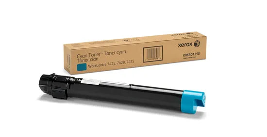 Xerox WorkCentre 7425/7428/7435 Cyan Cartucho de Toner Original - 006R01398 - Loja do Tinteiro