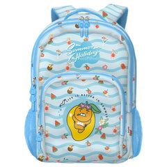Dohe Kakao Friends Summer Holiday Mochila Escolar Grande - 3 Compartimentos - Bolsillos Laterales - Tirantes Acolchados y Ajustables - Adaptable a Carro