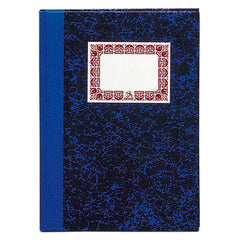 Dohe Cuaderno Cartone Rayado Horizontal de 100 Hojas - Folio Natural - Tapa en Tres Piezas con Lomera de Tela - Interior en Papel Offset de 70g/m2 - Cosidos a Hilo Vegetal - Lomo Azul