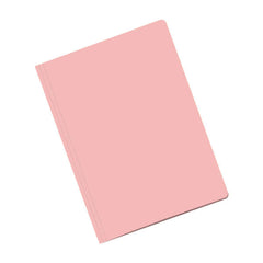 Dohe Pack de 50 Subcarpetas de Cartulina - TamaÃ±o Folio - Ranura para Fastener - Color Rosa Claro