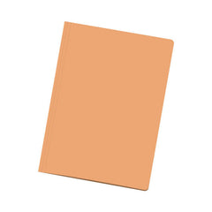 Dohe Pack de 50 Subcarpetas de Cartulina - TamaÃ±o Folio - Ranura para Fastener - Color Naranja Claro