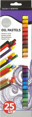 Daler Rowney Pack de 25 Pasteles Blandos - Para Amplia Variedad de Superficies - Facil de Usar - Colores Surtidos