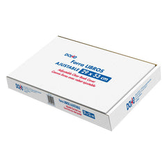 Dohe Caja de 100 Cubiertas Protectoras de Libros - Solapa Adhesiva Reposicionable - TamaÃ±o 29x53cm - Material PVC 120 micras