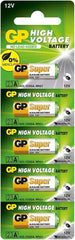 GP Pack de 5 Pilas Alcalinas 23A 12V