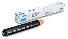 Cartucho de toner original Canon CEXV52 ciano - 0999C002