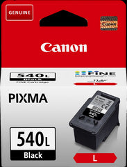 Canon PG540L Cartouche d'encre noire originale - 5224B001/5224B010/5224B011/5222B004/5222B005/5222B001