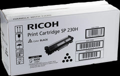 Cartucho de toner original Ricoh SP230 preto - 408294/SP 230H