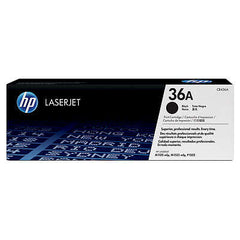 HP CB436A Black Original Toner Cartridge - 36A