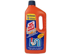 Wc Net Energy Desatascador Liquido de Tuberias 1L - No DaÃ±a las Tuberias - Gel Denso - Actua en 15min