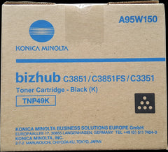 Cartucho de toner preto original Konica Minolta TNP49 - TNP49K/A95W150