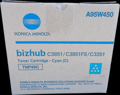 Konica Minolta TNP49 Cyan Cartucho de Toner Original - TNP49C/A95W450