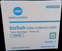 Cartouche de toner originale Konica Minolta TNP49 Amarillo - TNP49Y/A95W250