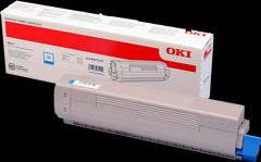 OKI C813 Cyan Original Toner Cartridge - 46471115