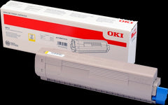 OKI C813 Amarillo Original Toner Cartridge - 46471113