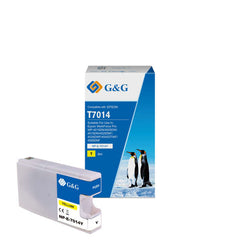 G&amp;G Epson T7014 Yellow Generic Ink Cartridge - Replacement C13T70144010