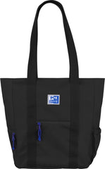 Oxford Tote B-Trendy Bolso de Mano - Bolsillo Frontal y Laterales - Compartimento para Portatil/Tablet - Cierre de Cremallera - TamaÃ±o 34x31x12cm - Color Negro