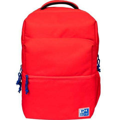 Oxford B-Ready Mochila Escolar - Tirantes Acolchados y Ajustables - TamaÃ±o 42x30x15cm - Color Rojo