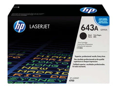 Cartouche de toner noir authentique HP Q5950A - 643A