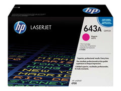 Cartouche de toner magenta originale HP Q5953A - 643A