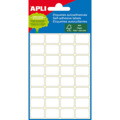 Apli Etiquetas Minibolsa Blancas Ã˜ 13.0mm 6 Hojas