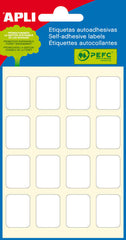 Apli Etiquetas Minibolsa Blancas 16.0 x 22.0mm 6 Hojas