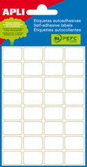 Apli Etiquetas Minibolsa Blancas Joyeria 49.0 x 10.0mm 4 Hojas