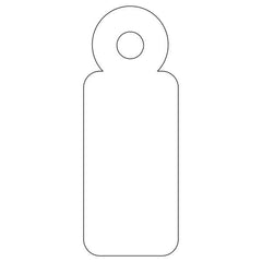 Apli Etiquetas Colgantes Blancas 11 x 29mm 1.000 U.