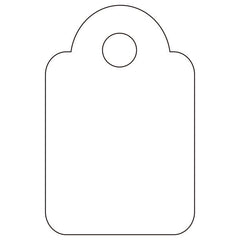 Apli Etiquetas Colgantes Blancas 13 x 20mm 1.000 U.