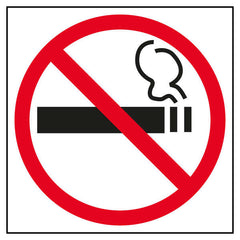 Apli Pegatina en PVC de SeÃ±alizacion Prohibido Fumar 114x114mm - Adhesivo Permanente