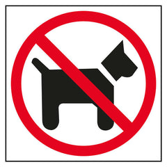 Apli Etiqueta SeÃ±alizacion Prohibido Perros 1 U.