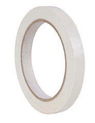 Apli Cinta Adhesiva Blanca 12mm x 66m - Resistente al Desgarro - Facil de Cortar - Adhesivo de Alta Calidad Blanco