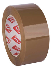 Apli Precinto Estandar sin Ruido Pp Acrilico 48mm x 132m - Grosor 28Âµm" - Resistente y Duradero - Marron