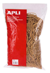 Apli Gomas Elasticas de Caucho Natural - Ã˜ 200 x 10mm - Gran Elasticidad y Resistencia - Contenido 1kg